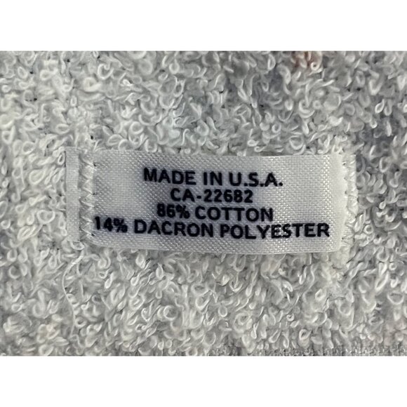 Vintage 1977 Warner Bros Bugs Bunny Hand Towel Baseball Sports Cartoon USA - Picture 3 of 7